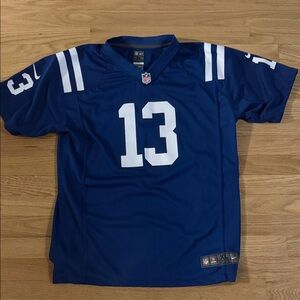 Nike TY Hilton Colts Blue Jersey with White Accents